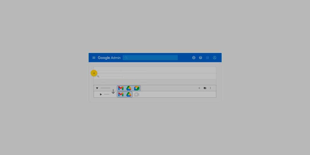 Alterar Unidade Organizacional Google Workspace.