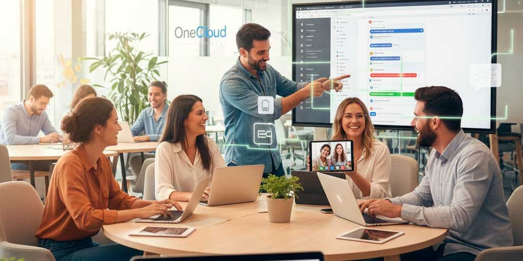 Funcionarios-mais-felizes-com-o-Google-Workspace Funcionários mais felizes com o Google Workspace.