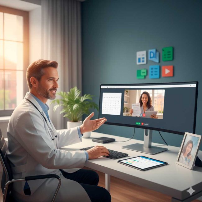 Vantagens-do-Workspace-para-Telessaude Vantagens do Workspace para Telessaude.