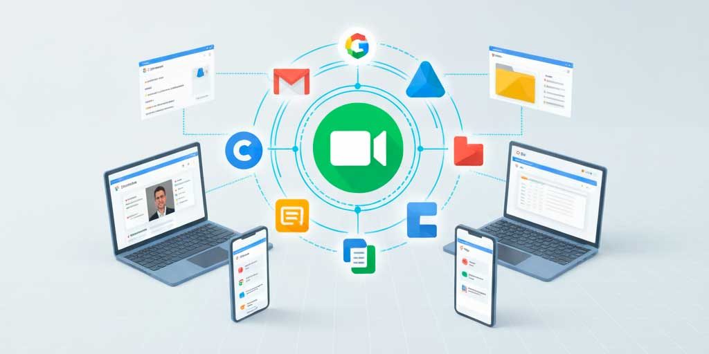 Não é possível contratar apenas o Google Meet?