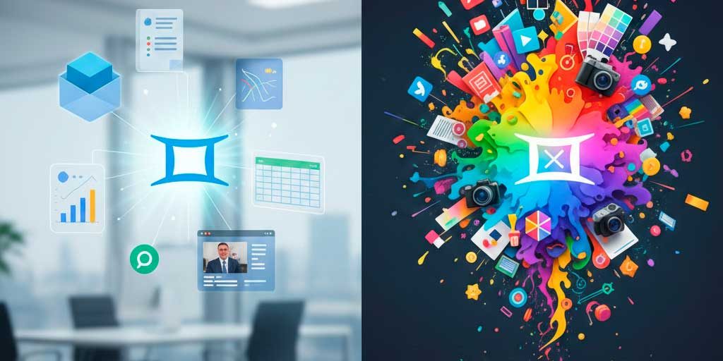 A IA do Gemini para Workspace é focada em trabalho de escritório, não criações de marketing.