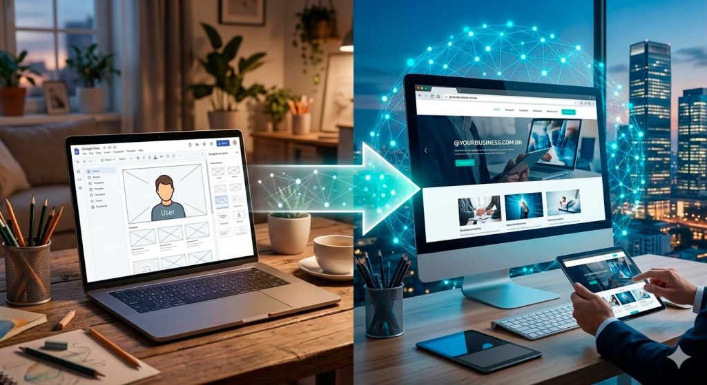 Como colocar meu site feito no Workspace com Google Sites no ar para todos?