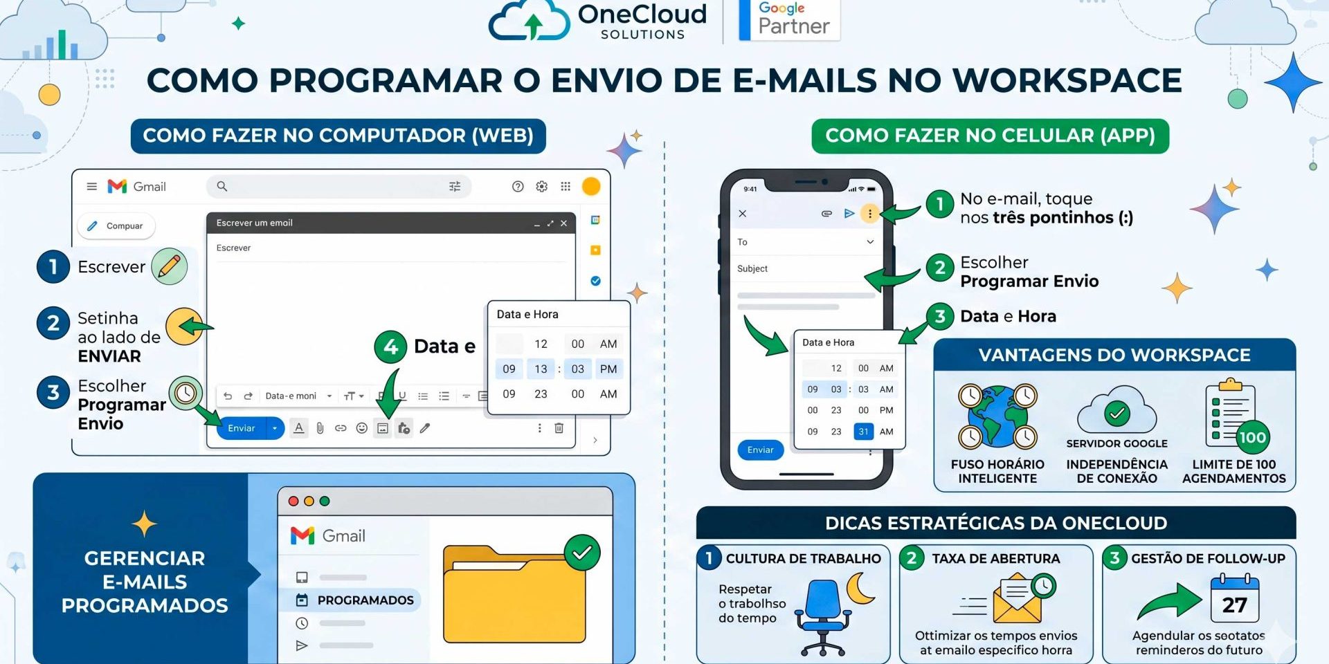 Como-programar-o-envio-de-e-mails-no-Workspace Como programar o envio de e-mails no Workspace.