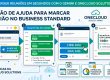 Função de ajuda para marcar Reunião no Business Standard.