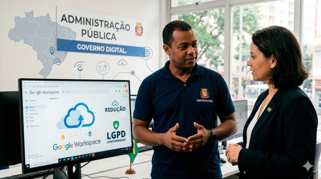 Do Data Center obsoleto ao Governo Digital: Modernize sua gestão com Google Workspace,